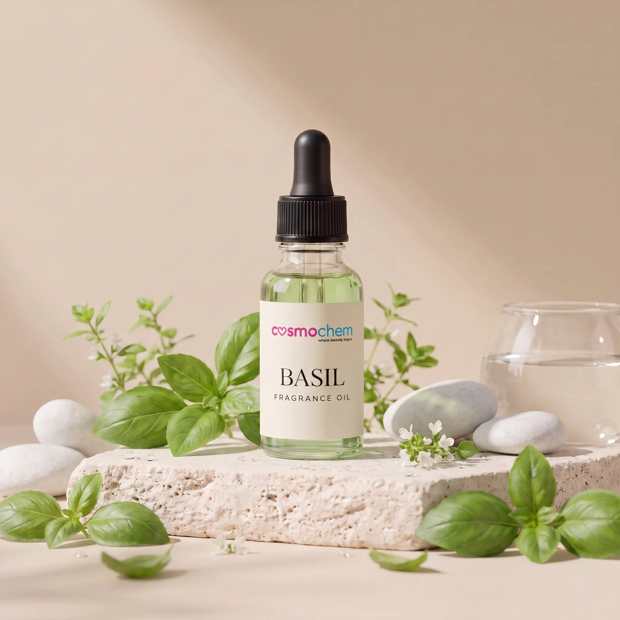 Basil Fragrance Oil — cosmetic-grade pigment dispersion