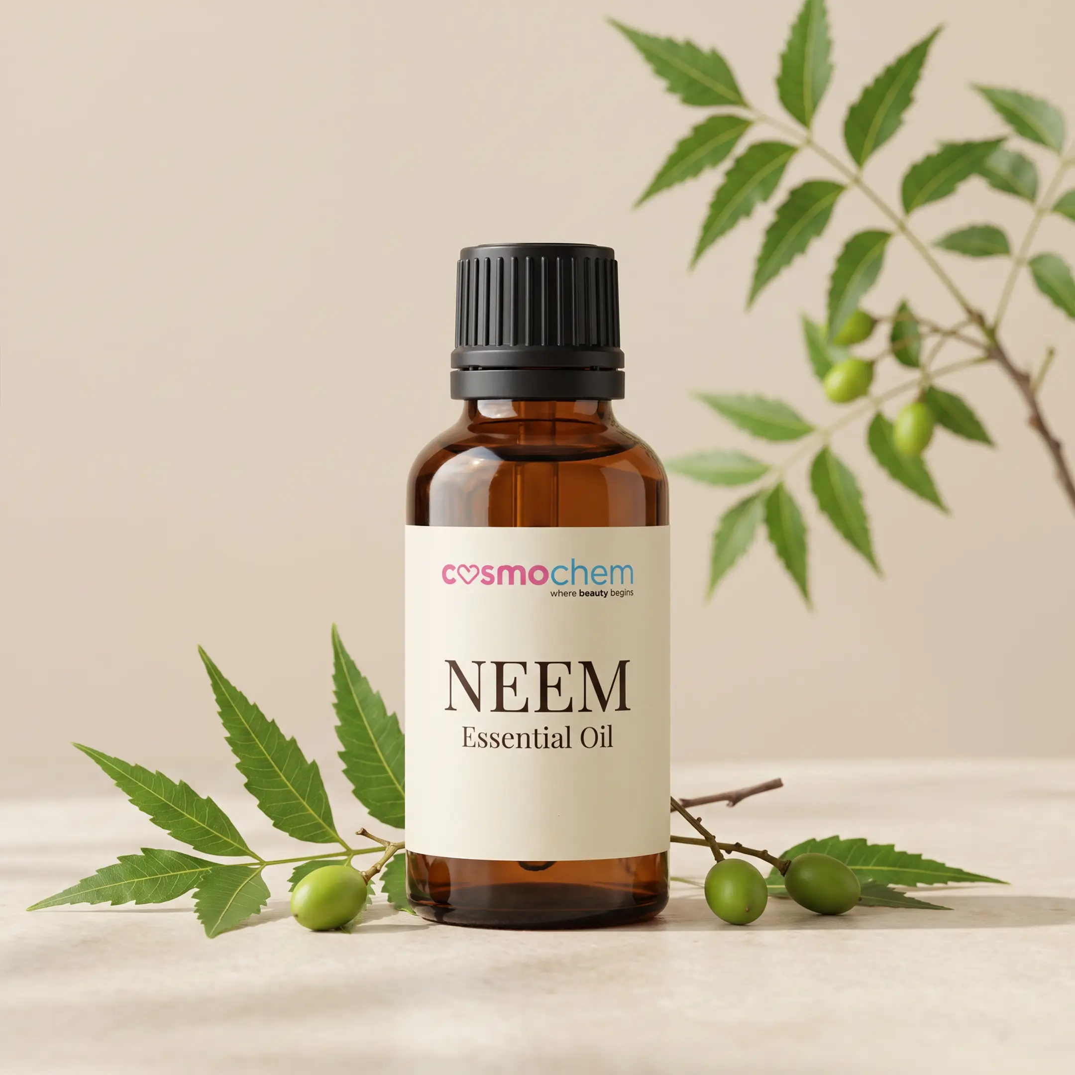 Neem Essential Oil — Oils, Butters & Waxes