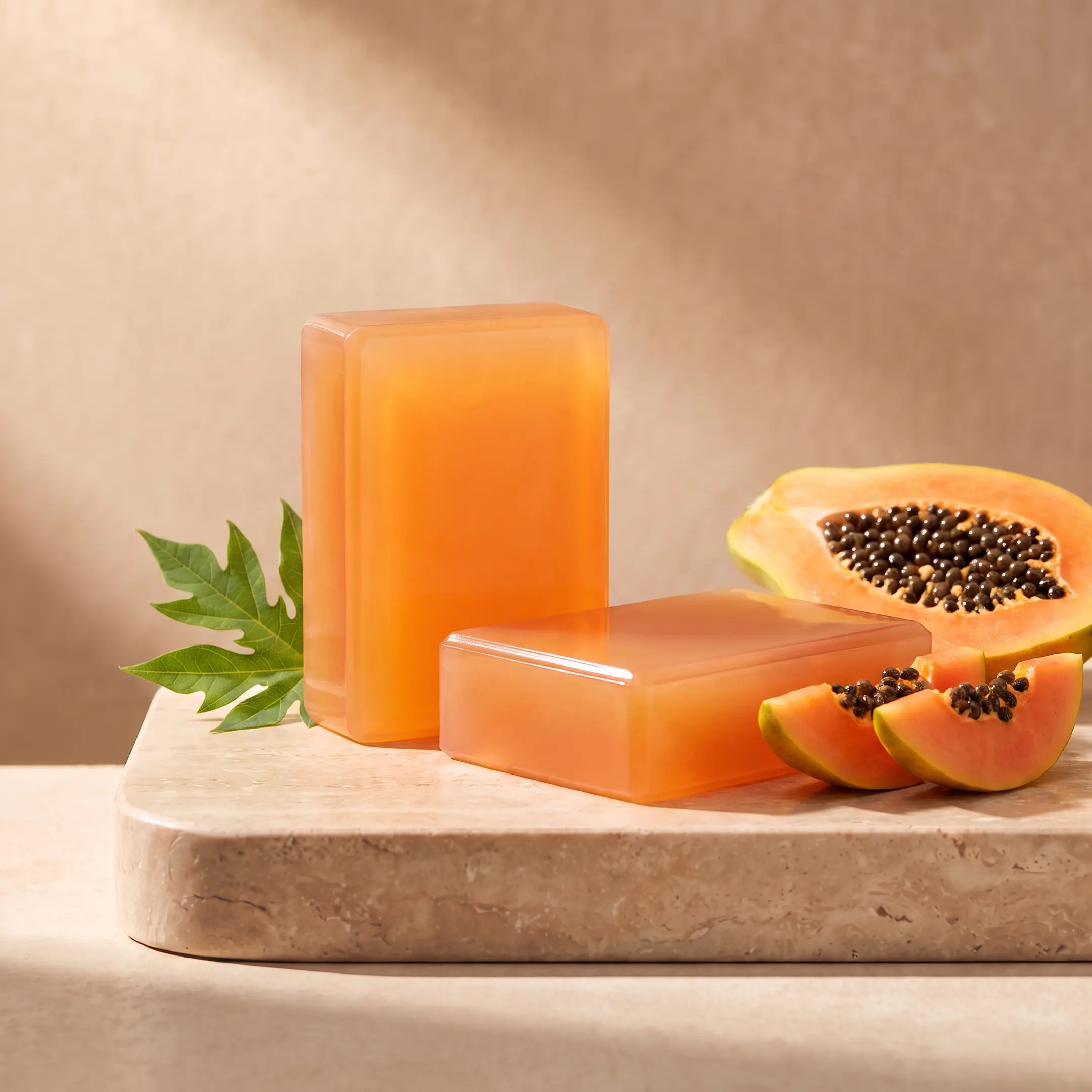 Papaya Soap Base — Soap Making