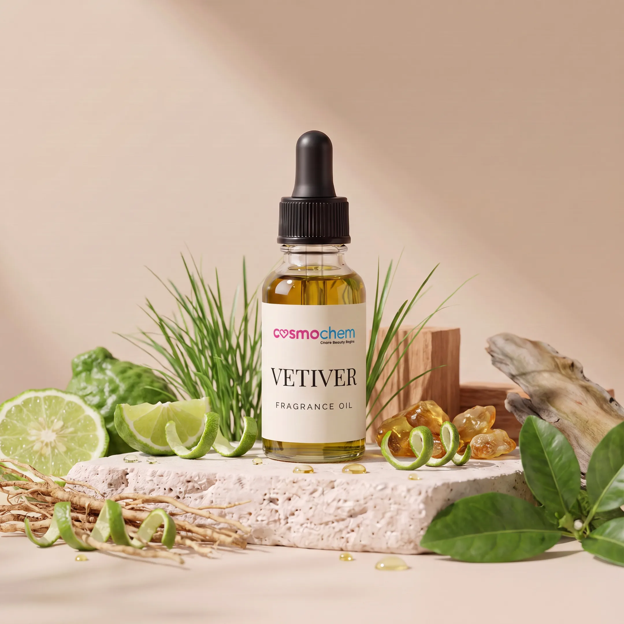 Vetiver Fragrance Oil — cosmetic-grade pigment dispersion