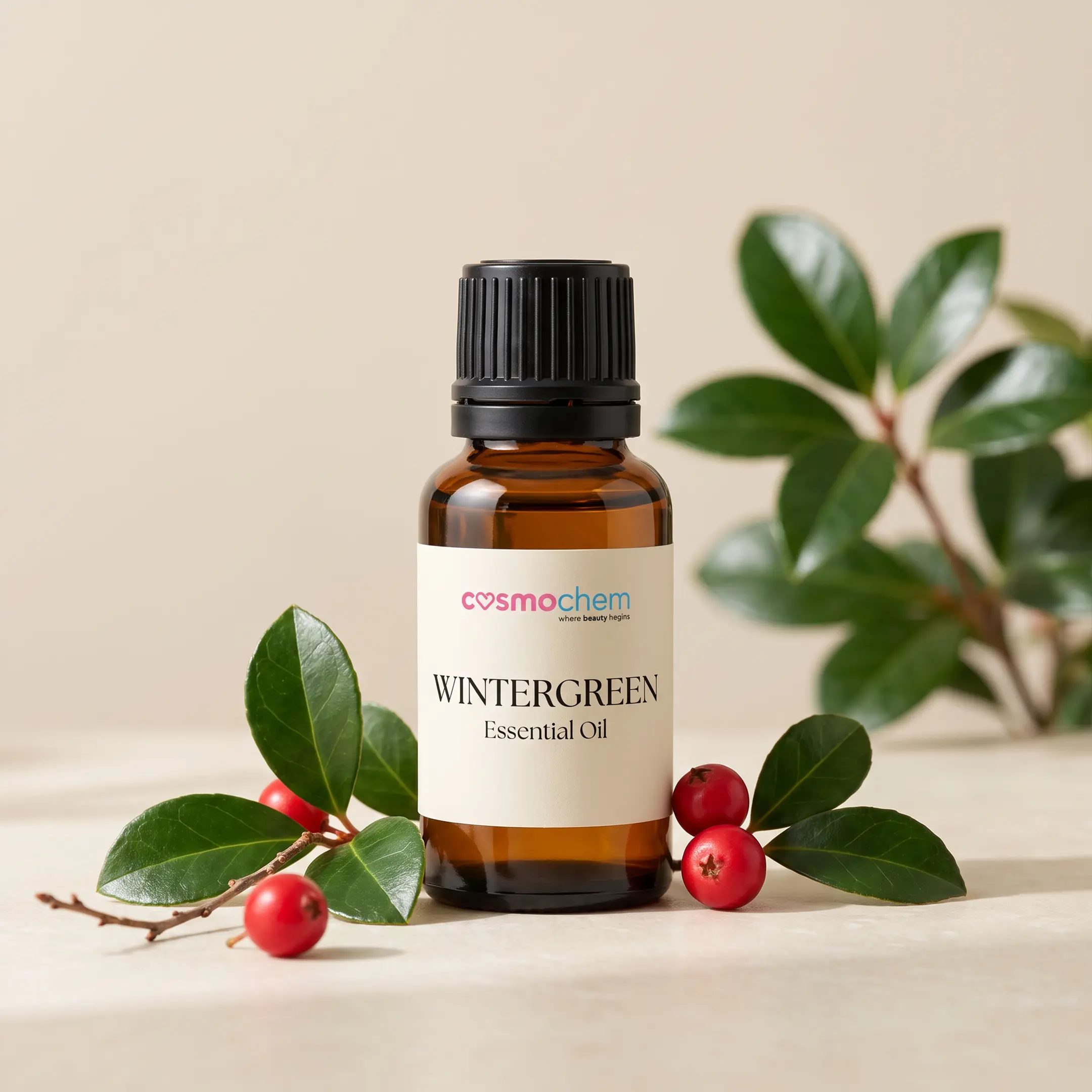 Wintergreen Oil — cosmetic-grade pigment dispersion